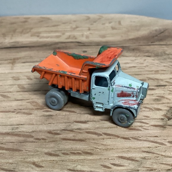 🟠 Vintage - Matchbox Scammell Snow Plough #16 - 1960’s Collectible - Dump Truck - Picture 5 of 15